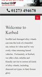 Mobile Screenshot of kerbed.co.uk