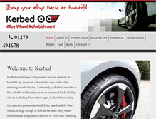 Tablet Screenshot of kerbed.co.uk